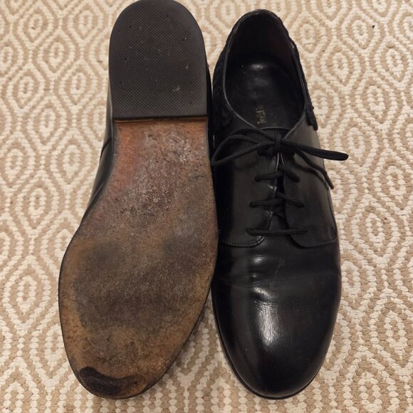 Stephane Kelian Black Leather Oxford Derby Shoes - Picture 7 of 7